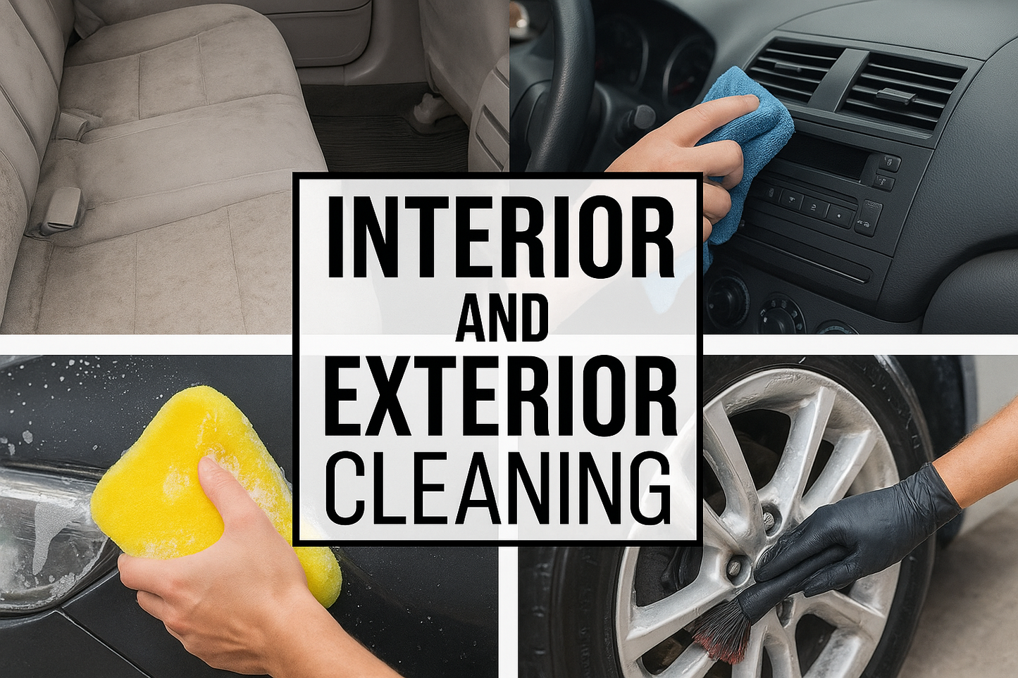 Interior And Exterior Cleaning